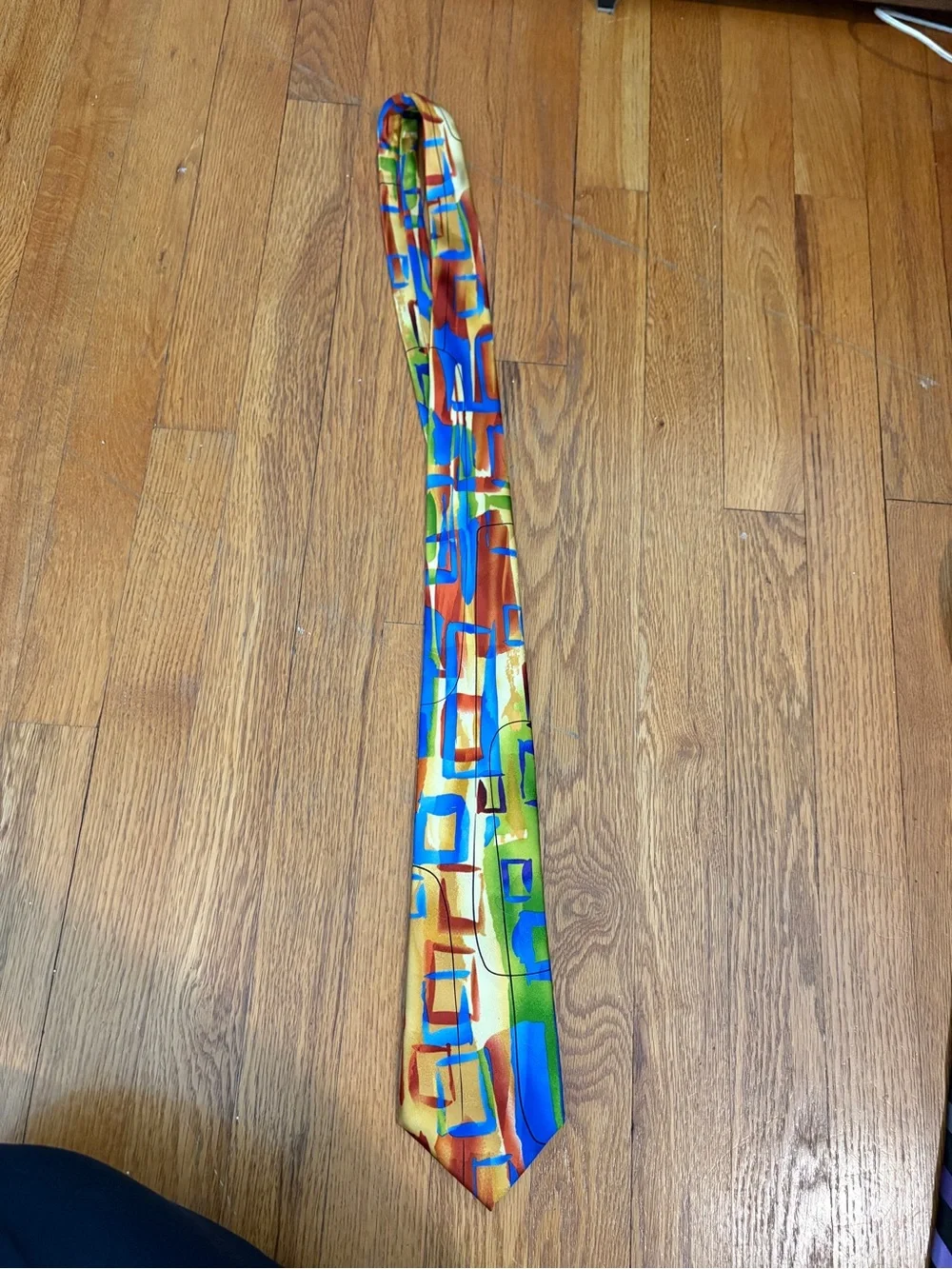 Lot of 7 Men's Colorful Patterned Neck Ties